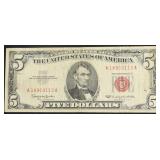 5 $ US LEGAL TENDER VF