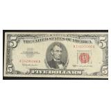 5 $ US LEGAL TENDER VF