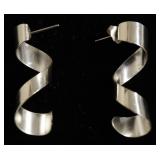 STERLING SILVER TWIZZLE DAZZLE EAR RINGS