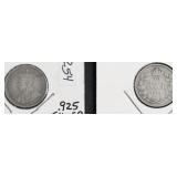 2-CANADIAN SILVER DIMES