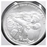 1 OZ .999 SILVER ROUND