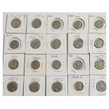 20 JEFFERSON NICKELS