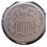 NO DATE TWO CENT PIECE