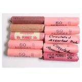 UNC ROLLS OF LINCOLN CENTS