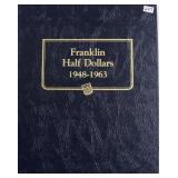 WHITMAN FRANKLIN HALF DOLLAR BOOK (NO COINS) 1948-