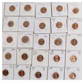 25 LINCOLN CENTS