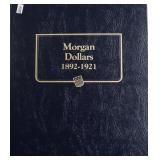 WHITMAN MORGAN DOLLAR BOOK ( NO COINS)1892-1921