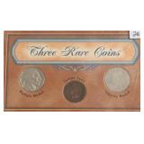 3 RARE COIN SET