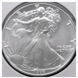 1995 SILVER EAGLE GEM