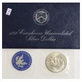 1972 S SILVER GSA IKE DOLLAR