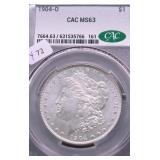 1904 O CAC MS63 MORGAN DOLLAR