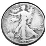 1939 WAKING HALF DOLLAR VF