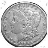 1900 O MORGAN DOLLAR VF