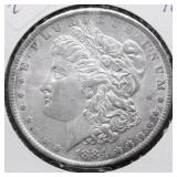1884 O MORGAN DOLLAR AU