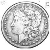 1880 MORGAN DOLLAR VF