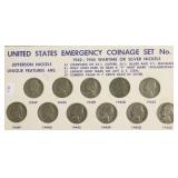 SILVER WAR NICKEL COLLECTION