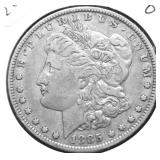 1885 O MORGAN DOLLAR XF
