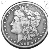 1900 O MORGAN DOLLAR VF
