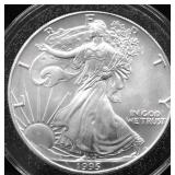 1995 SILVER EAGALE GEM