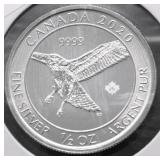 1/2 OZ .999 SILVER ROUND