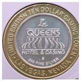 .999 SILVER CASINO CHIP