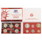 2003 SILVER PROOF SET