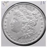 1896 MORGAN DOLLAR AU