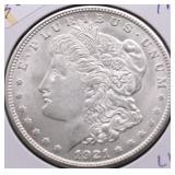 1921 CHOICE BU MORGAN DOLLAR