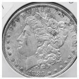1883 O MORGAN DOLLAR XF