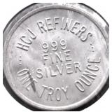 1 OZ .999 SILVER ROUND