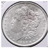 1886 CHOICE BU MORGAN DOLLAR
