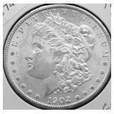 1902 O CHOICE BU MORGAN DOLLAR