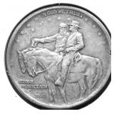 1925 STONE MTN HALF DOLLAR XF