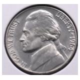 1964 SUPURB GEM JEFFERSON NICKEL