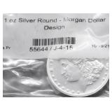 1 OZ .999 SILVER ROUND