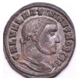 308 AD ROMAN EMPIRE AE23 COPPER AU