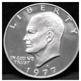 1977 S PROOF IKE DOLLAR