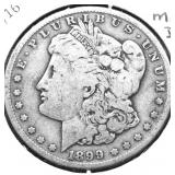 1899 S MORGAN DOLLAR VG