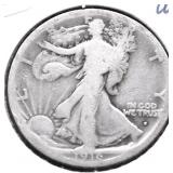 1916 S WALKING HALF DOLLAR G