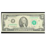 GEM BU 2 $ FEDERAL RESERVE NOTE