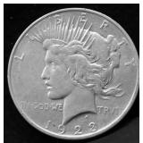 1923 D PEACE DOLLAR VF