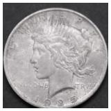 1925 PEACE DOLLAR XF