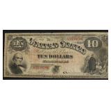 1875 10 $ US LEGAL TENDER F