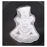 5 GRAM .999 SILVER ART BAR