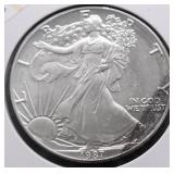 1987 SILVER EAGLE GEM
