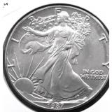 1987 SILVER EAGLE GEM