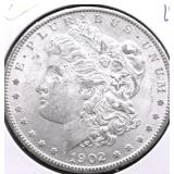 1902 O CHOICE BU MORGAN DOLLAR