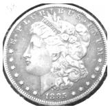 1885 MORGAN DOLLAR XF
