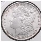 1886 CHOICE BU MORGAN DOLLAR