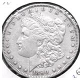 1890 O MORGAN DOLLAR XF